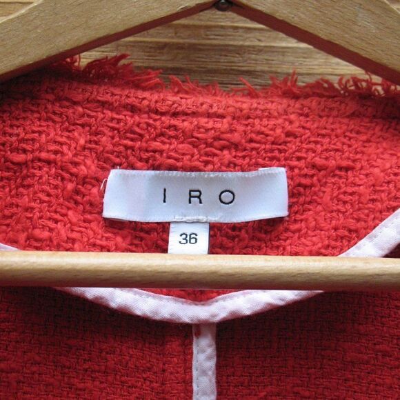 IRO Agnette Distressed Tweed Jacket - Picture 9 of 10